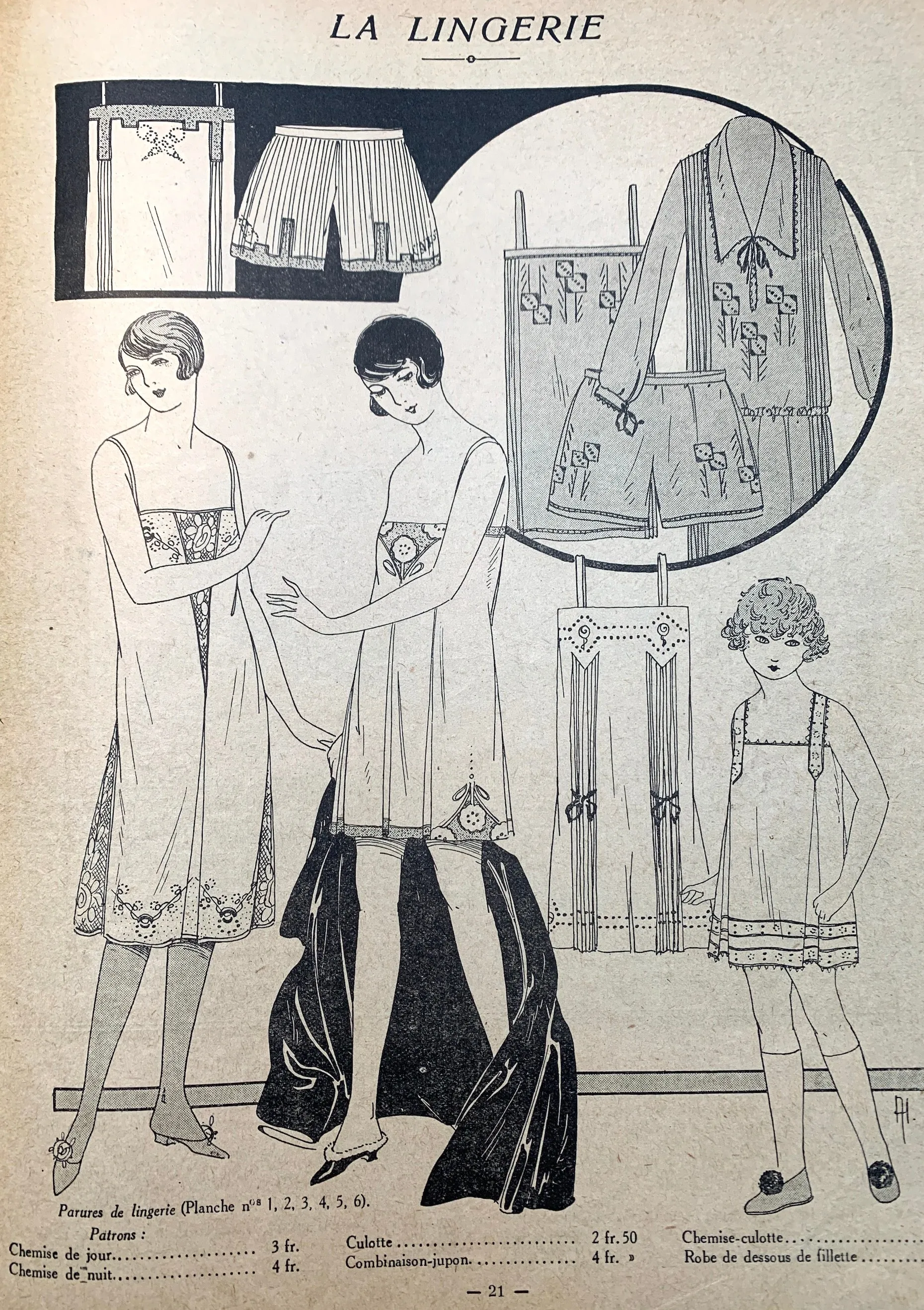 1920s Fancy Dress Costumes and Ski Wear in February 1926 French Review "La Femme Chez Elle"