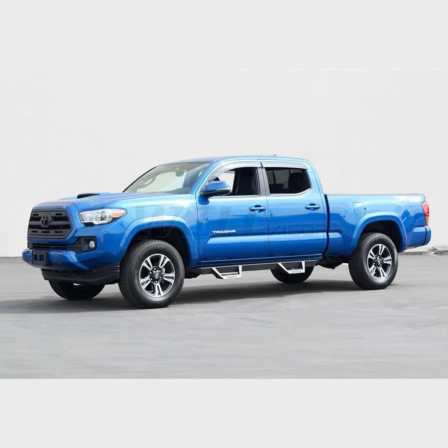 2016-2023 Toyota Tacoma Taped-on Window Deflectors Double Cab Premium Series