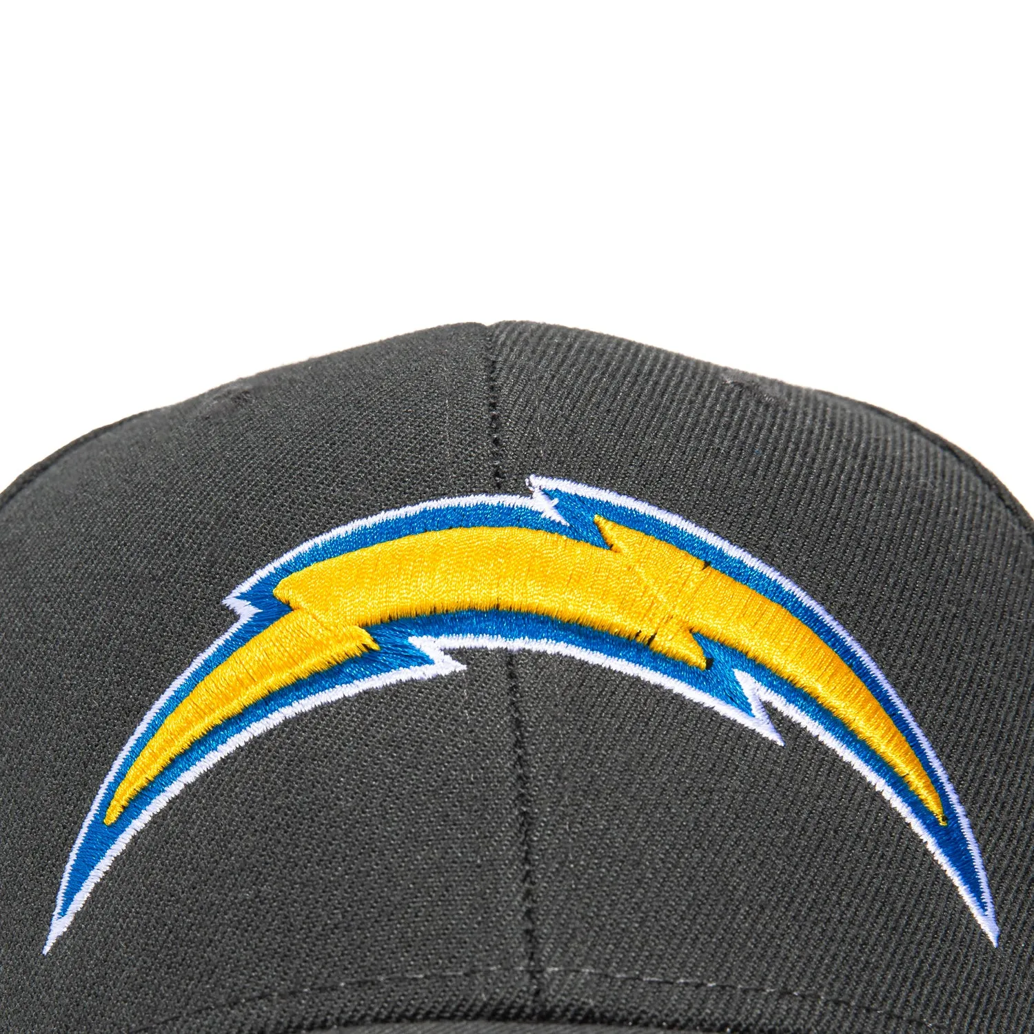 47 Brand Los Angeles Chargers MVP Adjustable Velcro Hat - Charcoal