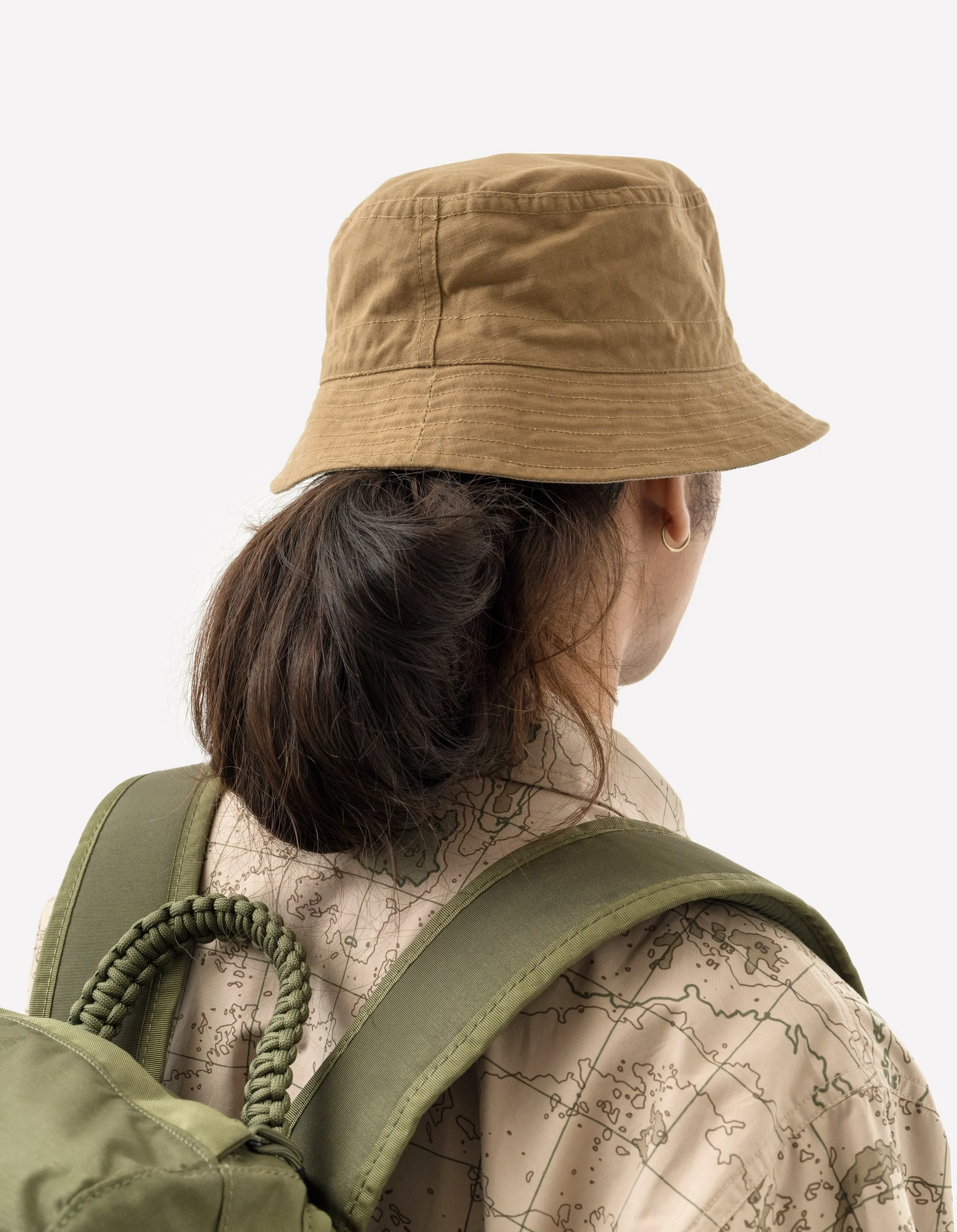 5227 Reversible Contour Bucket Hat Mushroom/Desert