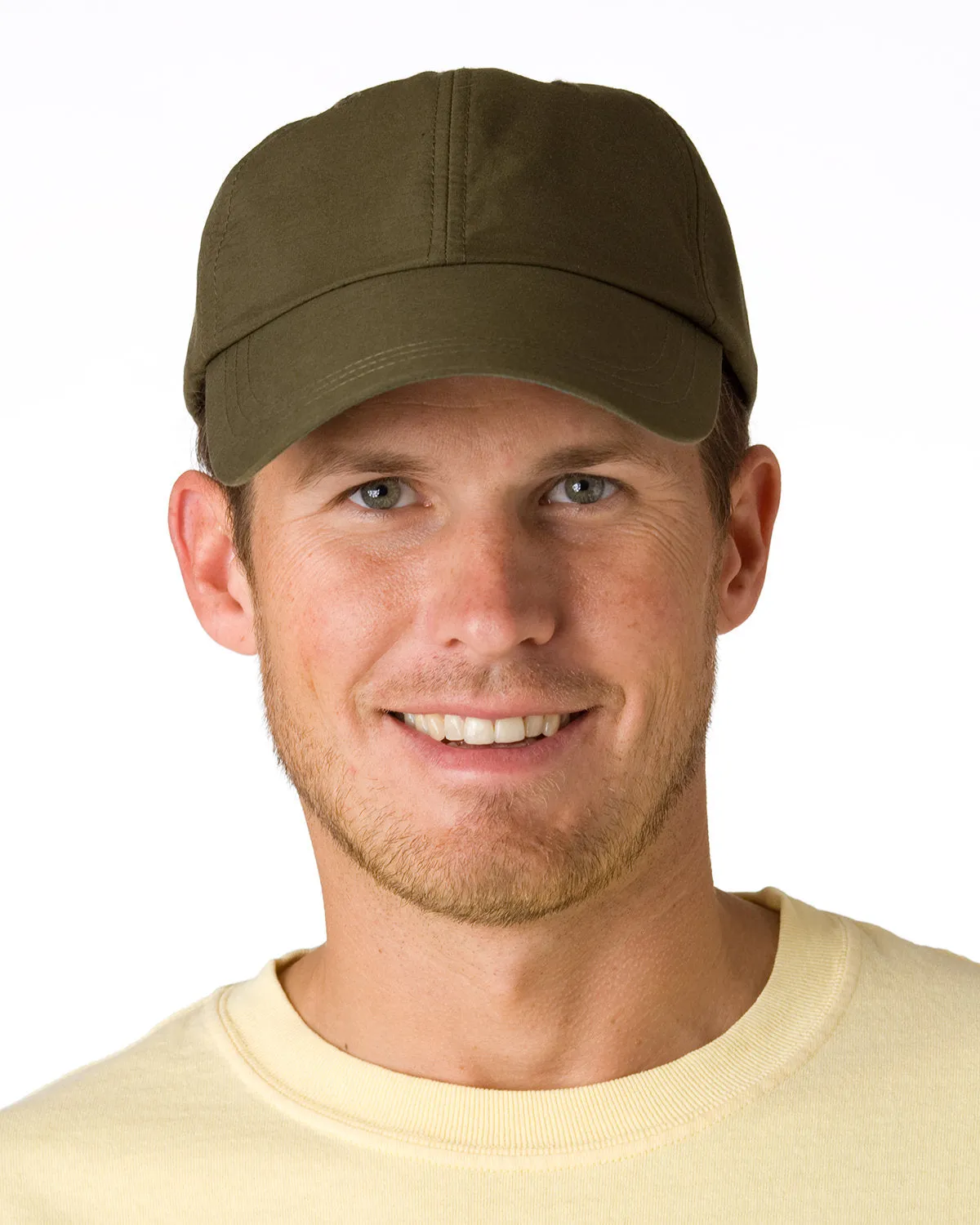 Adams 6-Panel UV Low-Profile Cap with Elongated Bill