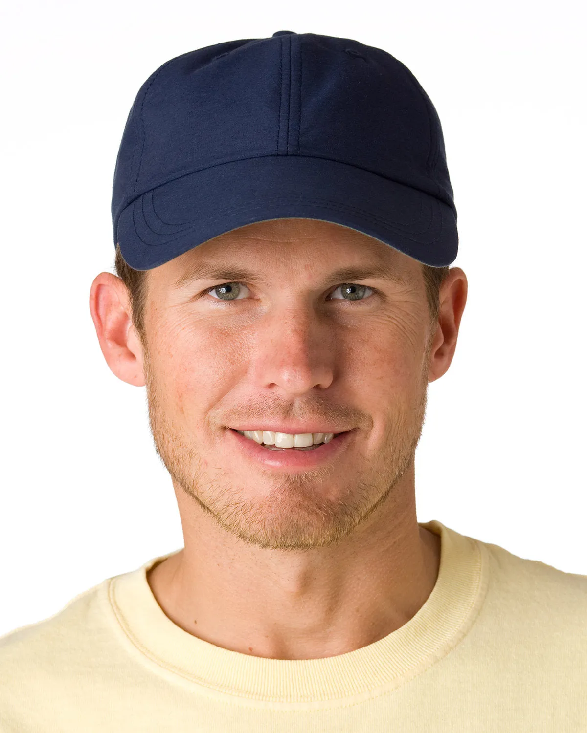 Adams 6-Panel UV Low-Profile Cap with Elongated Bill