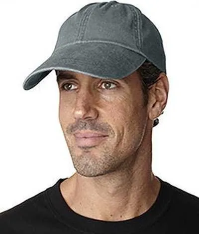 Adams ACSB101 Cotton Twill Pigment-Dyed Sunbuster Cap - Charcoal