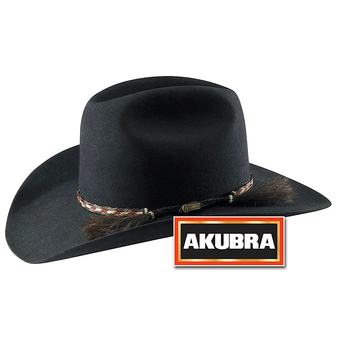 Akubra Rough Rider Black