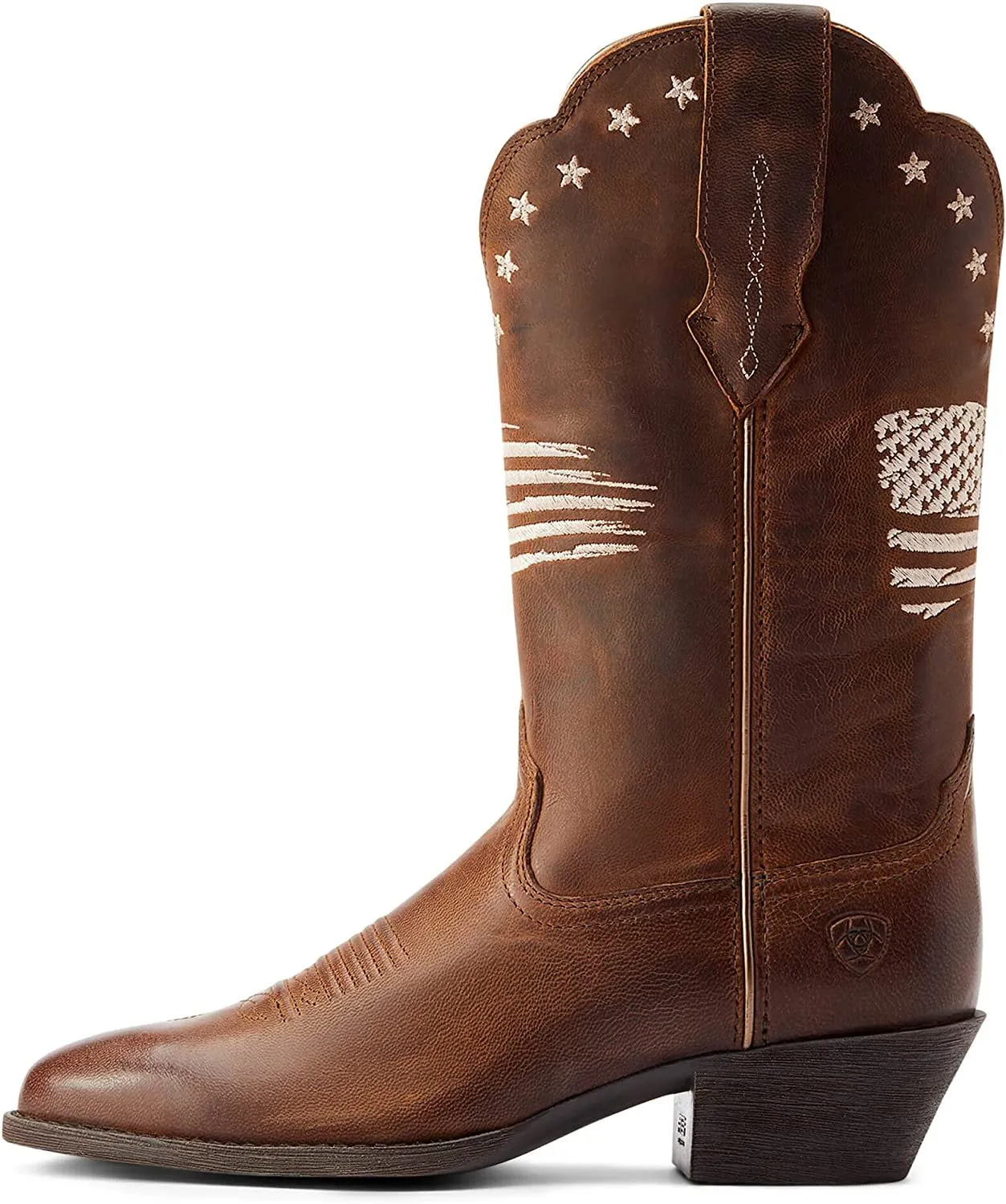 Ariat Women's Heritage R Toe Liberty Stretchfit Western Boot, Sassy Brown