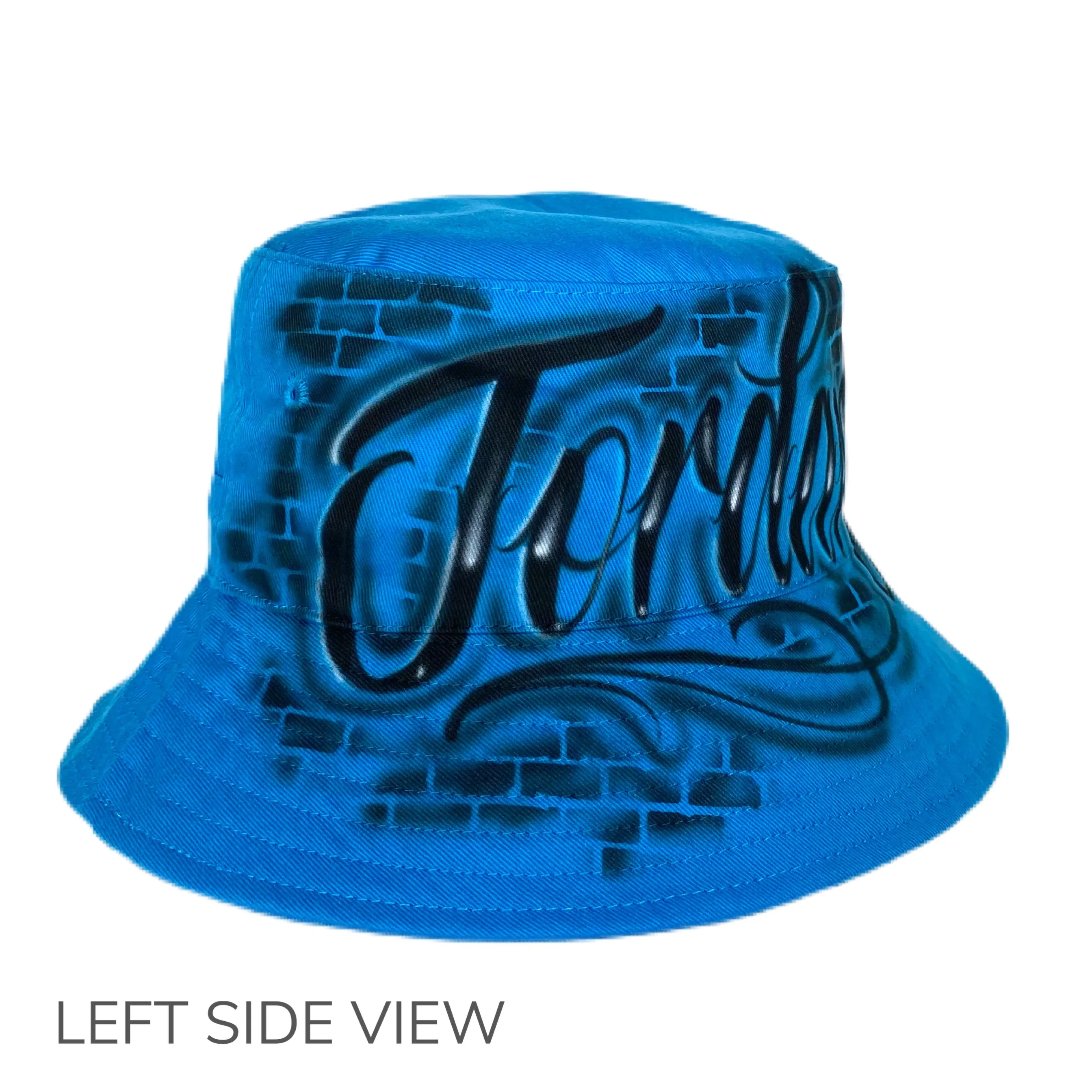 Brick Wall Script Bucket Hat (18)