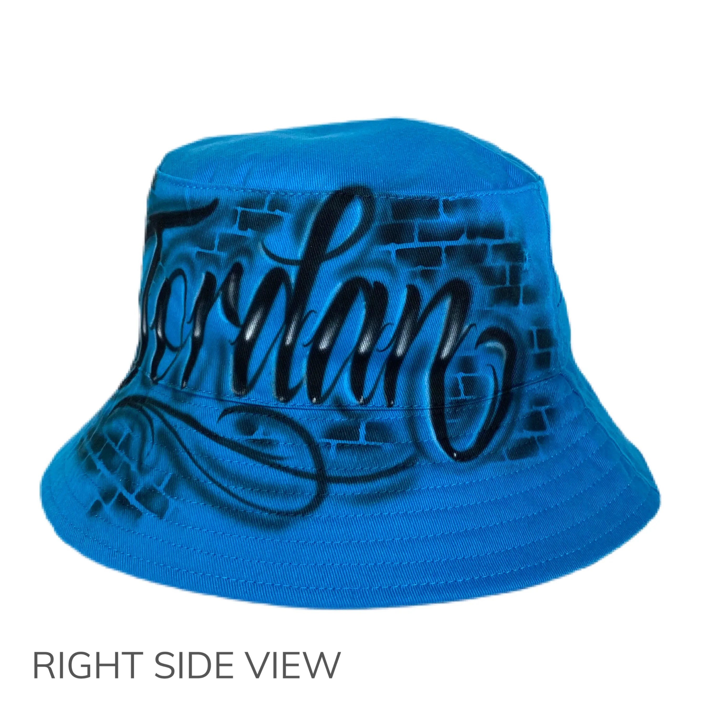 Brick Wall Script Bucket Hat (18)