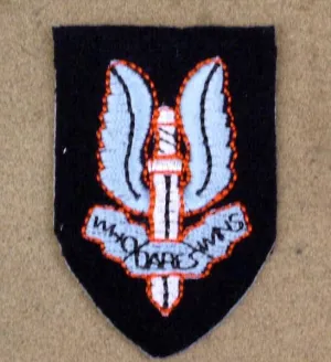 British Beret Cloth Badge: S.A.S