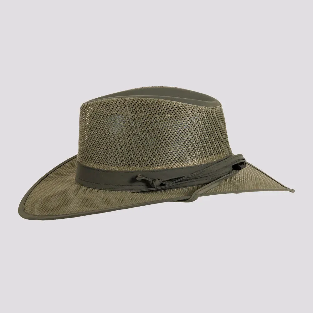 Bryce | Mens Nylon Mesh Outback Hat