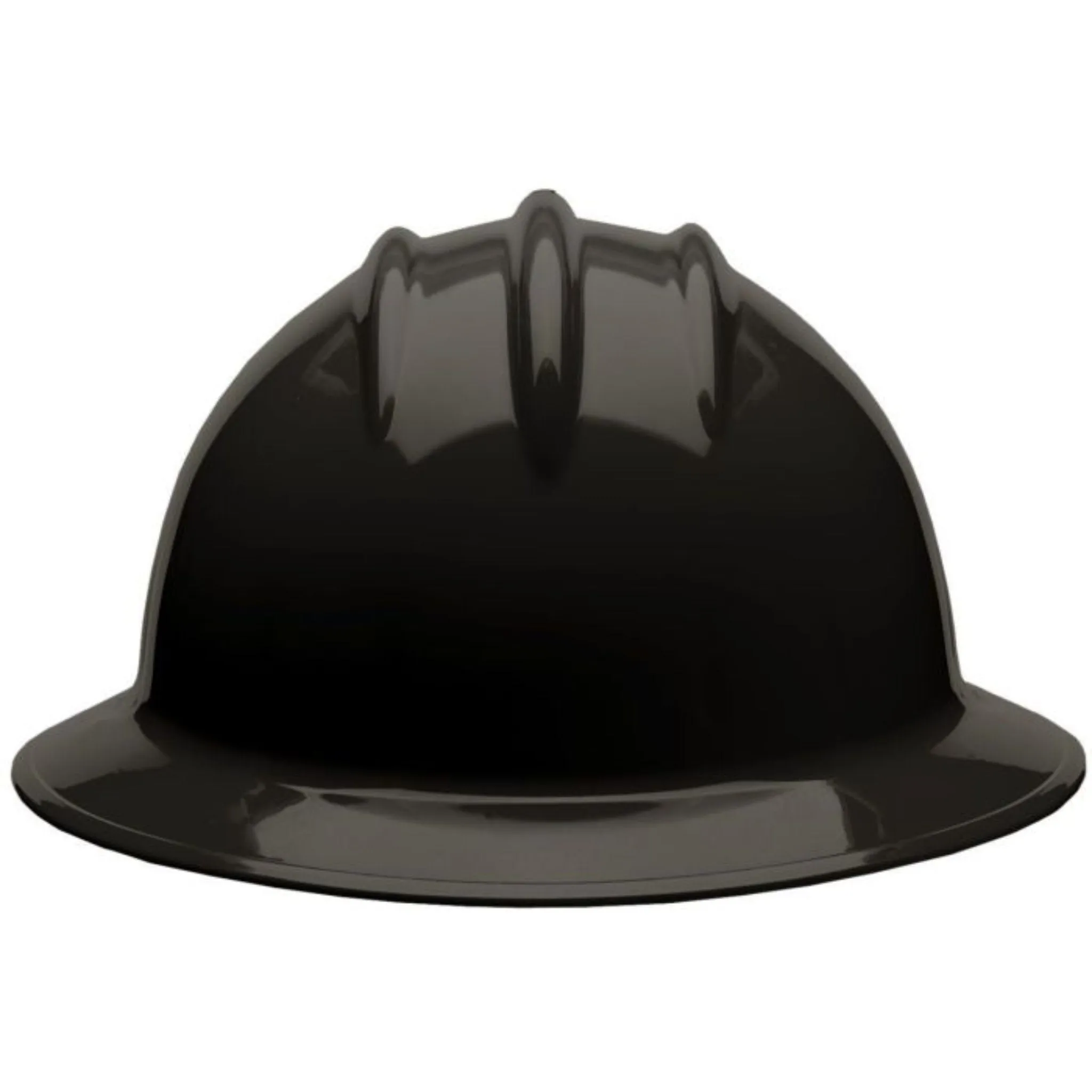 Bullard C33 33BKP 6pt Pinlock Classic Full Brim Style Hard Hat, Black, 1 Each