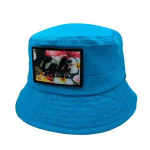 CALI Strong Floral Reversible Bucket Hat Tactical Morale Patch