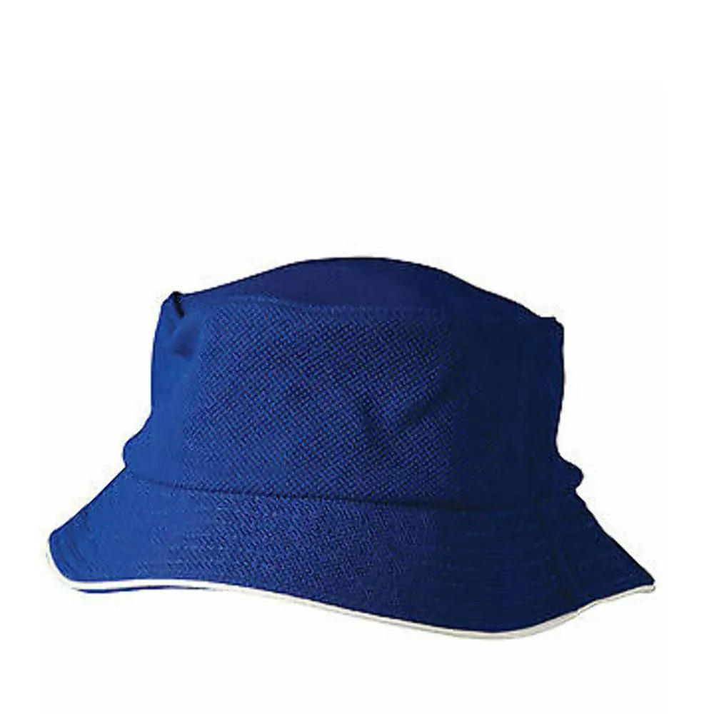 CH71 Pique Mesh With Sandwich Bucket Hat