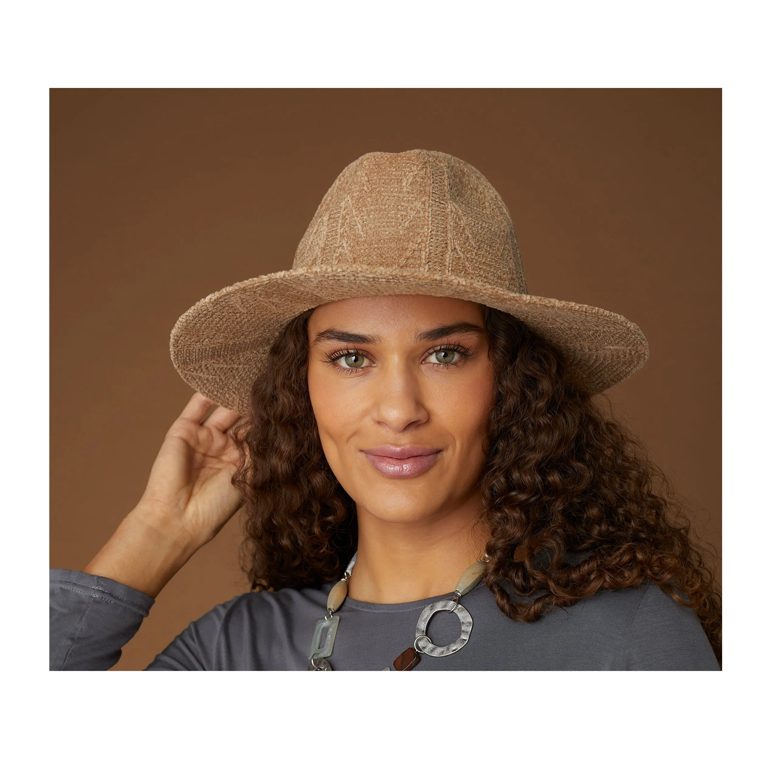 Chenille Braided Band Ranch Hat