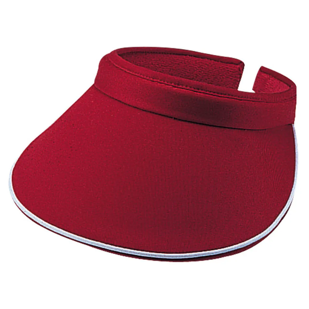 Cotton Twill Clip-On Athletic Visor