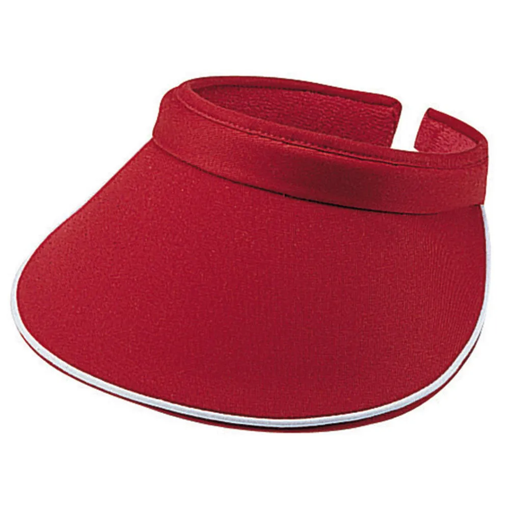 Cotton Twill Clip-On Athletic Visor