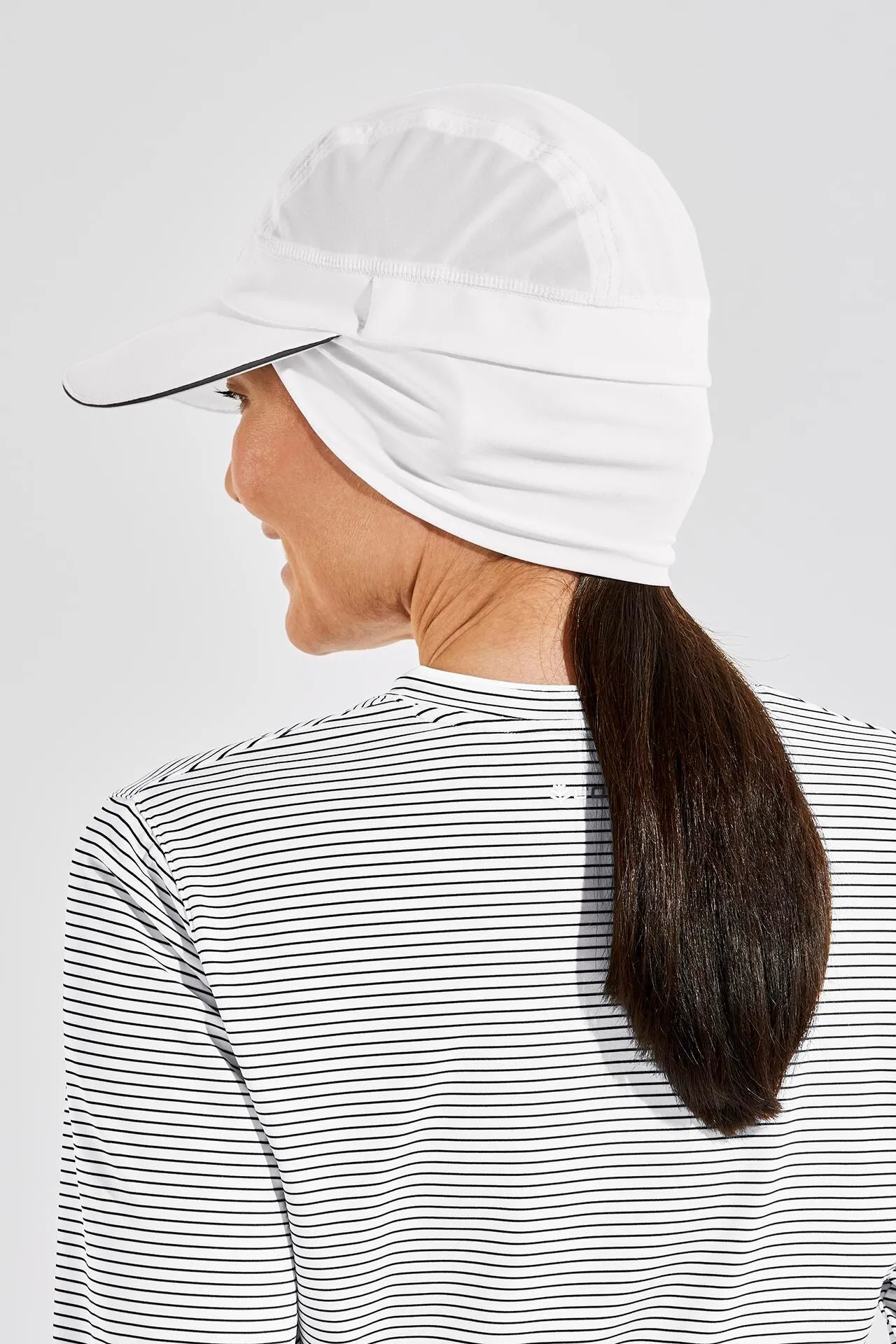 Emmet Convertible Ear Flap Hat | White