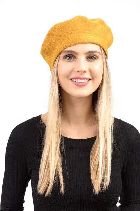 French Girl Fashion Beret