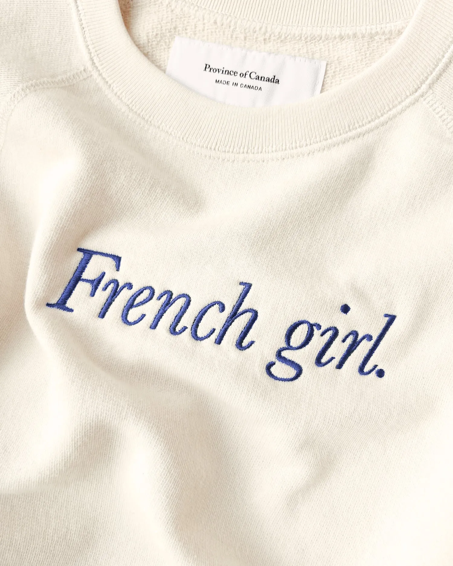 French Girl Sweater Natural - Unisex