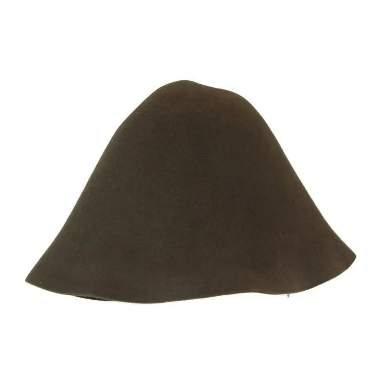 GC Hats Hillbilly Wool Felt Hood Hat - Olive