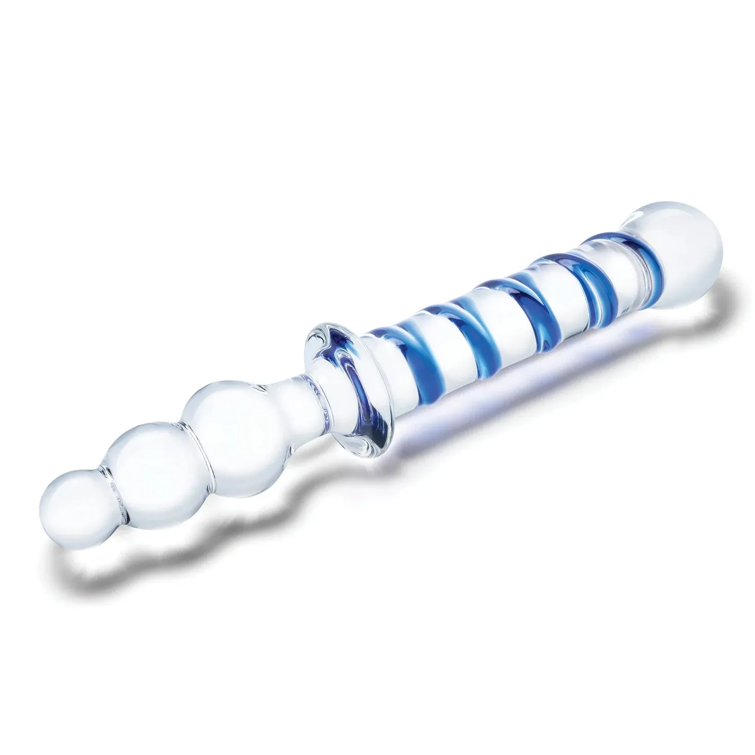 Gläs 10" Twister Dual-Ended Dildo