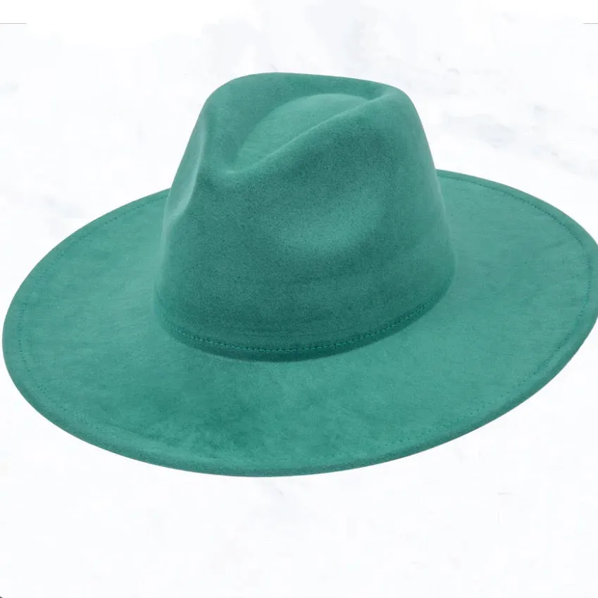 Guinea Marabou Feather & Turquoise Slab Hat Band   Choice of Hat 985y