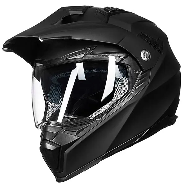 ILM Off Road Motorcycle Dual Sport Helmet Full Face Visor Model 606V