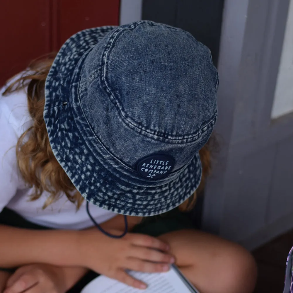 INDIGO BUCKET HAT - 4 Sizes