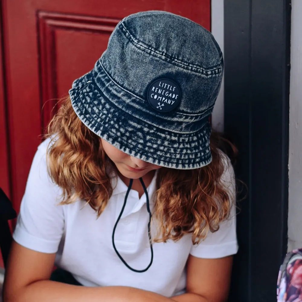 INDIGO BUCKET HAT - 4 Sizes