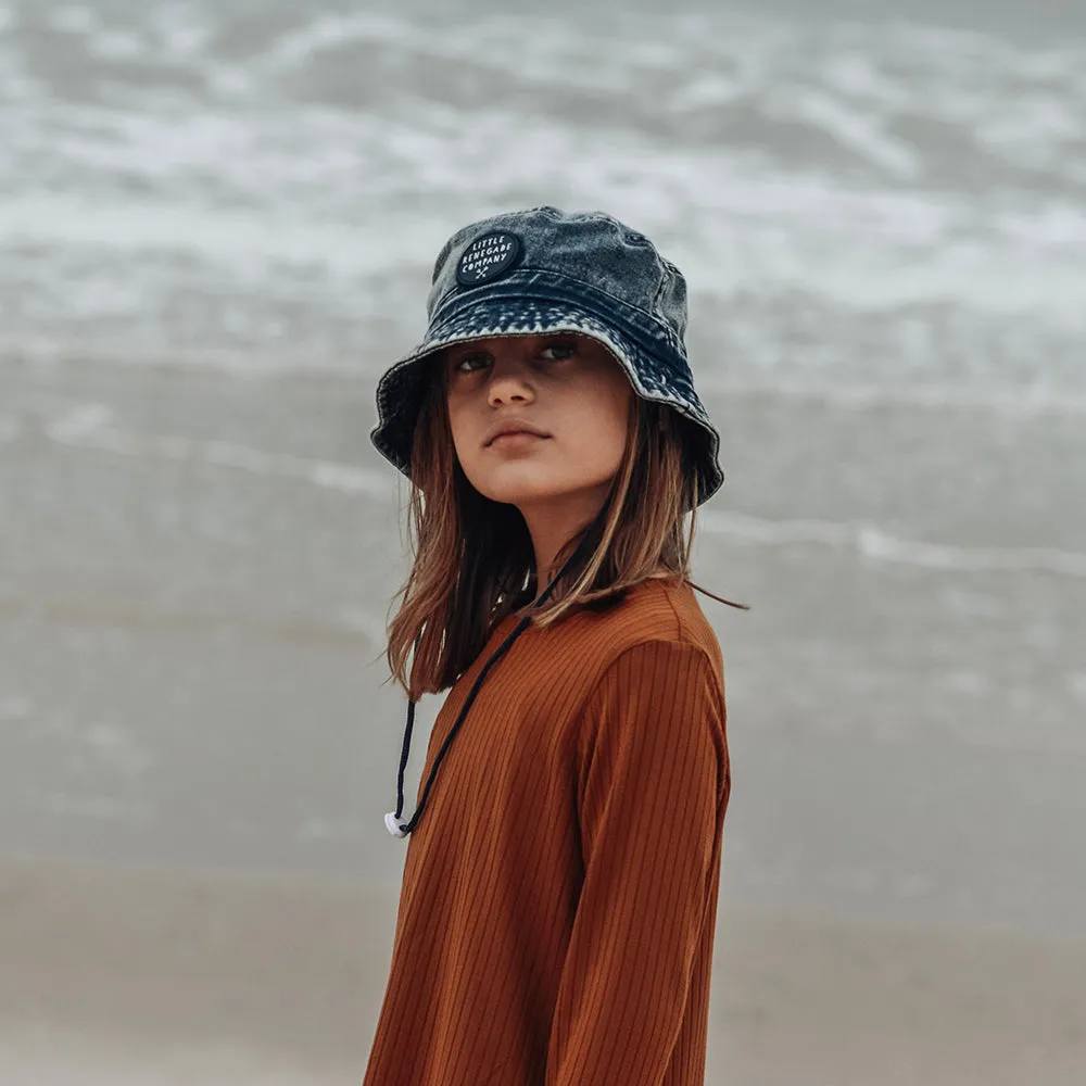 INDIGO BUCKET HAT - 4 Sizes