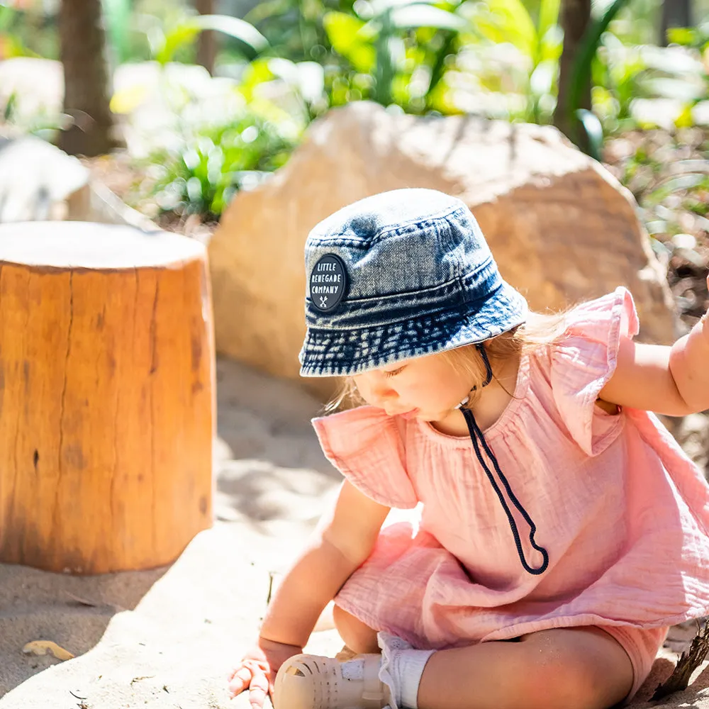 INDIGO BUCKET HAT - 4 Sizes