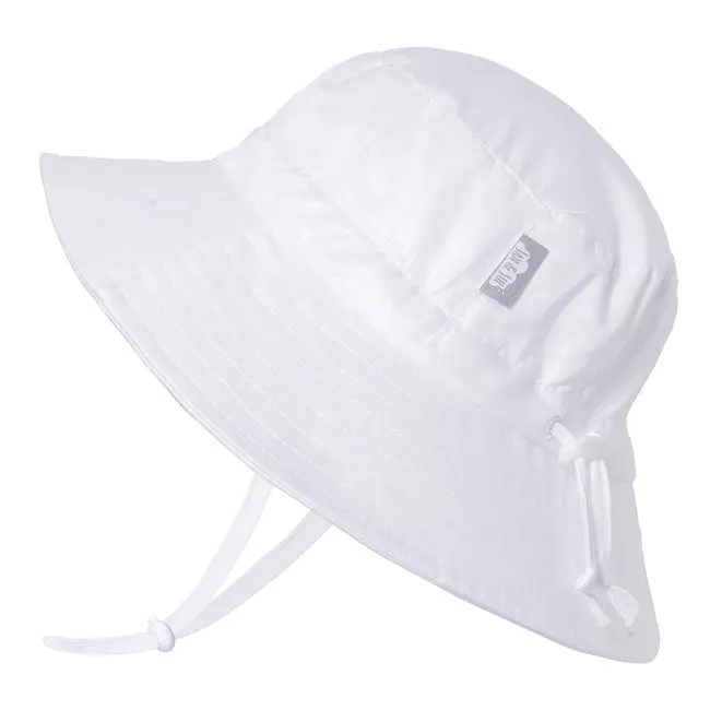 jan   jul by twinklebelle aqua dry bucket sun hat - white