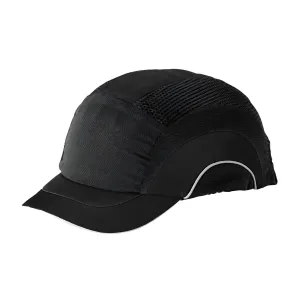 JSP 282-ABS150-11 Baseball Style Bump Cap with HDPE Protective Liner and Adjustable Back - Short Brim