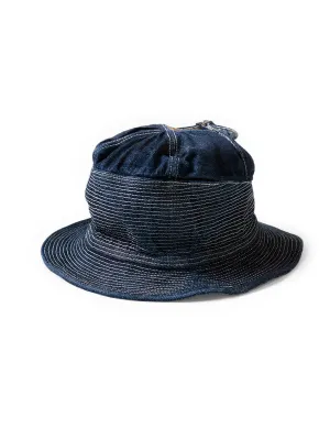 Kapital 11.5oz Denim The Old Man and the Sea Hat - Dark