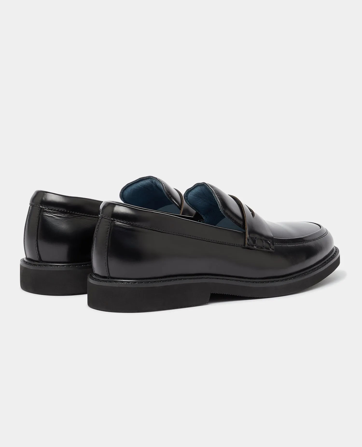 Leather Slip On Loafer