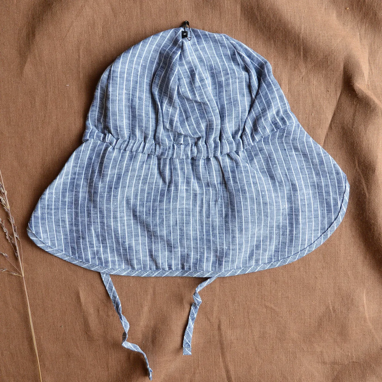 Linen Legionnaire Cap - Stripes (Baby-Kinder) *Last ones