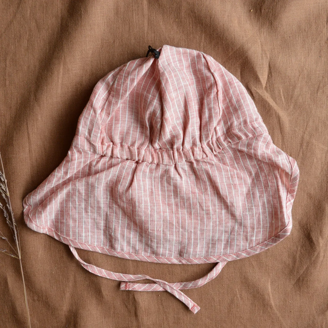 Linen Legionnaire Cap - Stripes (Baby-Kinder) *Last ones