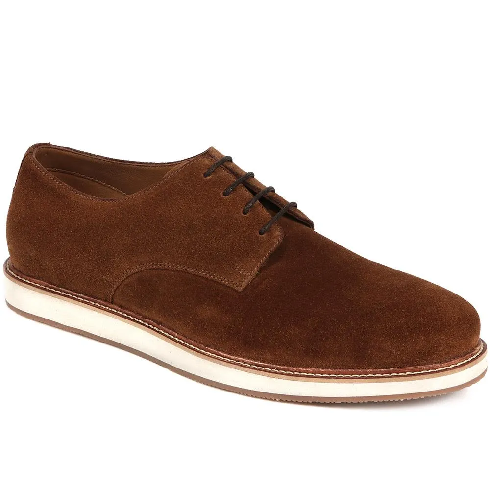 Lowen2 Suede Casual Lace-Ups  - LOWEN2 / 325 114