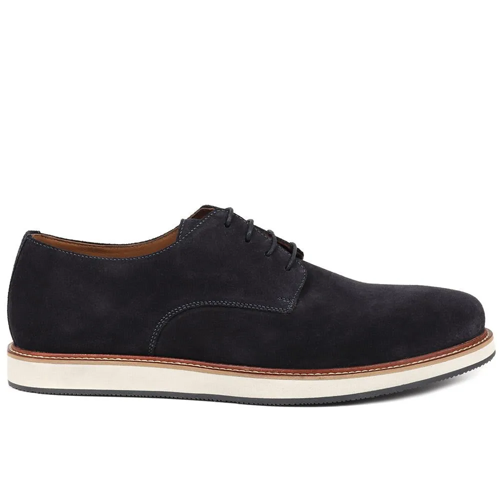 Lowen2 Suede Casual Lace-Ups  - LOWEN2 / 325 114