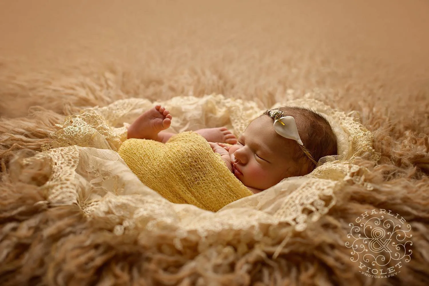 Mellow Yellow Stretch Knit Baby Wrap Layer