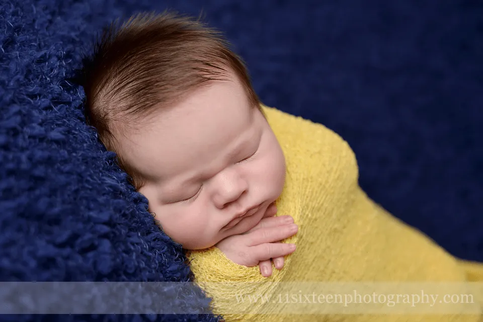 Mellow Yellow Stretch Knit Baby Wrap Layer