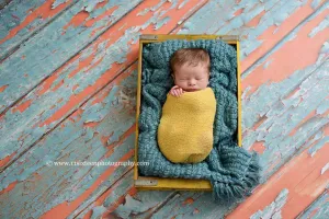 Mellow Yellow Stretch Knit Baby Wrap