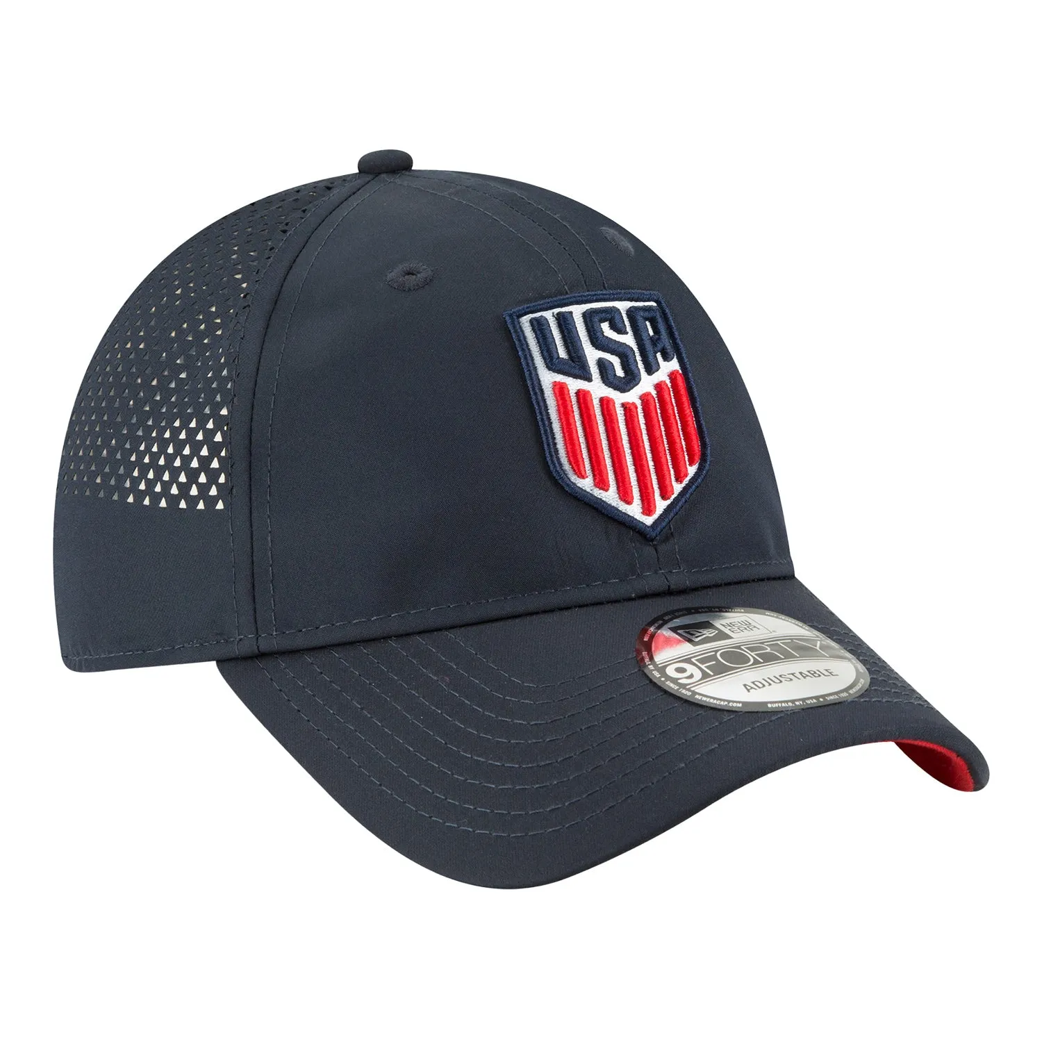 Men's New Era USMNT 9Forty Adjustable Navy Hat