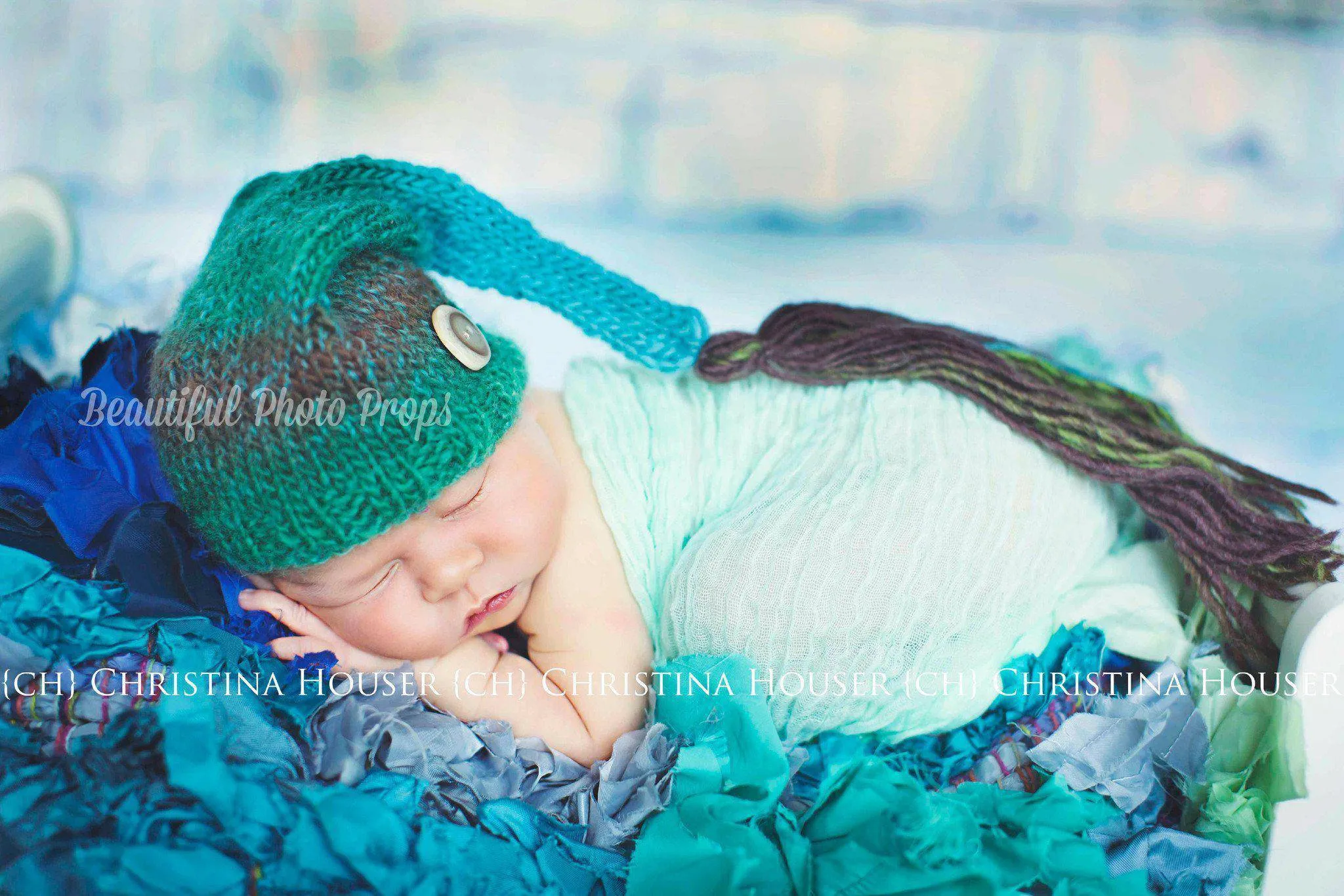 Mint Green Cheesecloth Baby Wrap Cheese Cloth