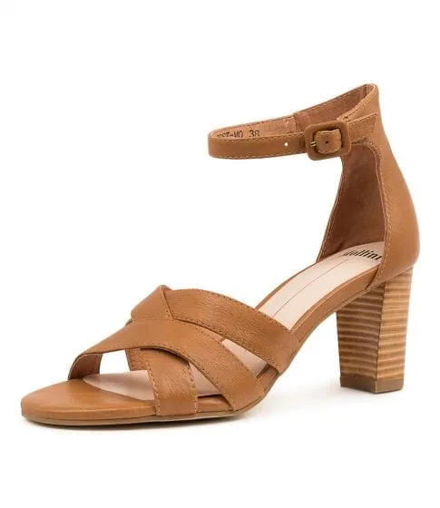 Mollini Gest Mo Natural Heel - Dark Tan