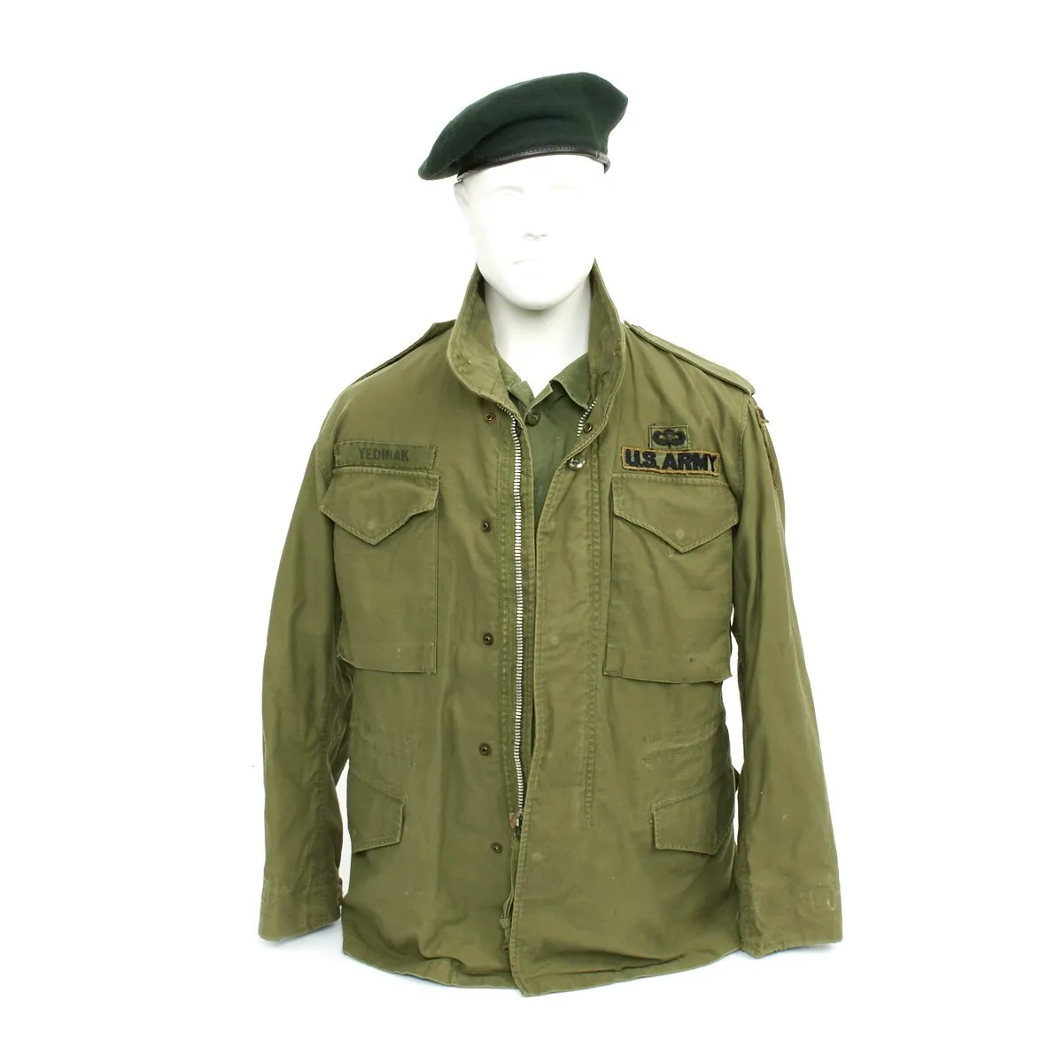 Original U.S. Vietnam War Green Beret Special Forces Task Force 957 Uniform Grouping