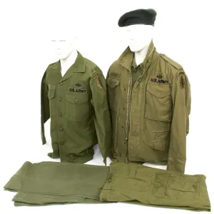 Original U.S. Vietnam War Green Beret Special Forces Task Force 957 Uniform Grouping