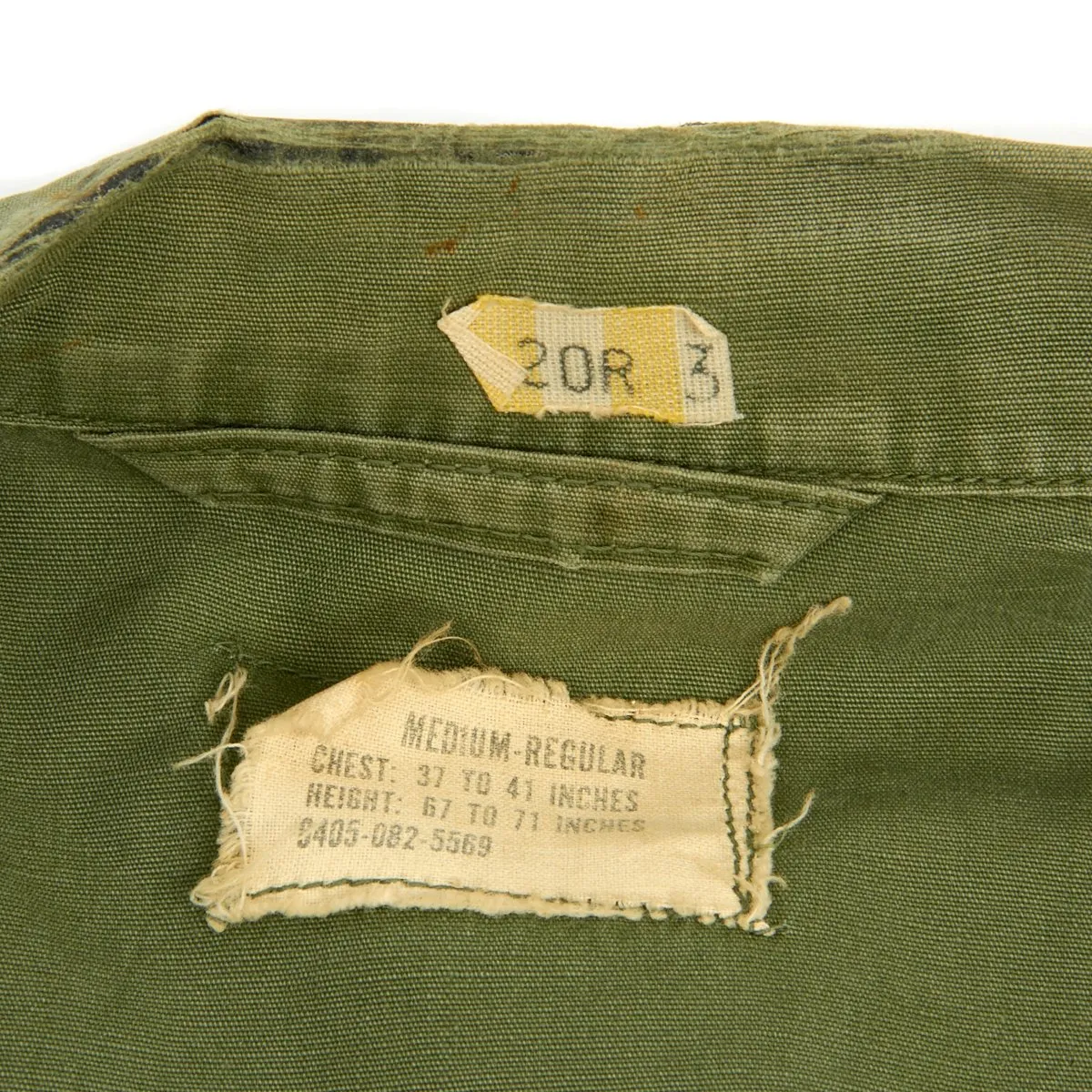 Original U.S. Vietnam War Green Beret Special Forces Task Force 957 Uniform Grouping