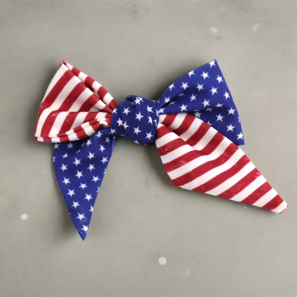 Patriotic Little Love Bug Bows