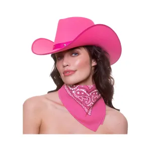 Pink Cowboy Bandana