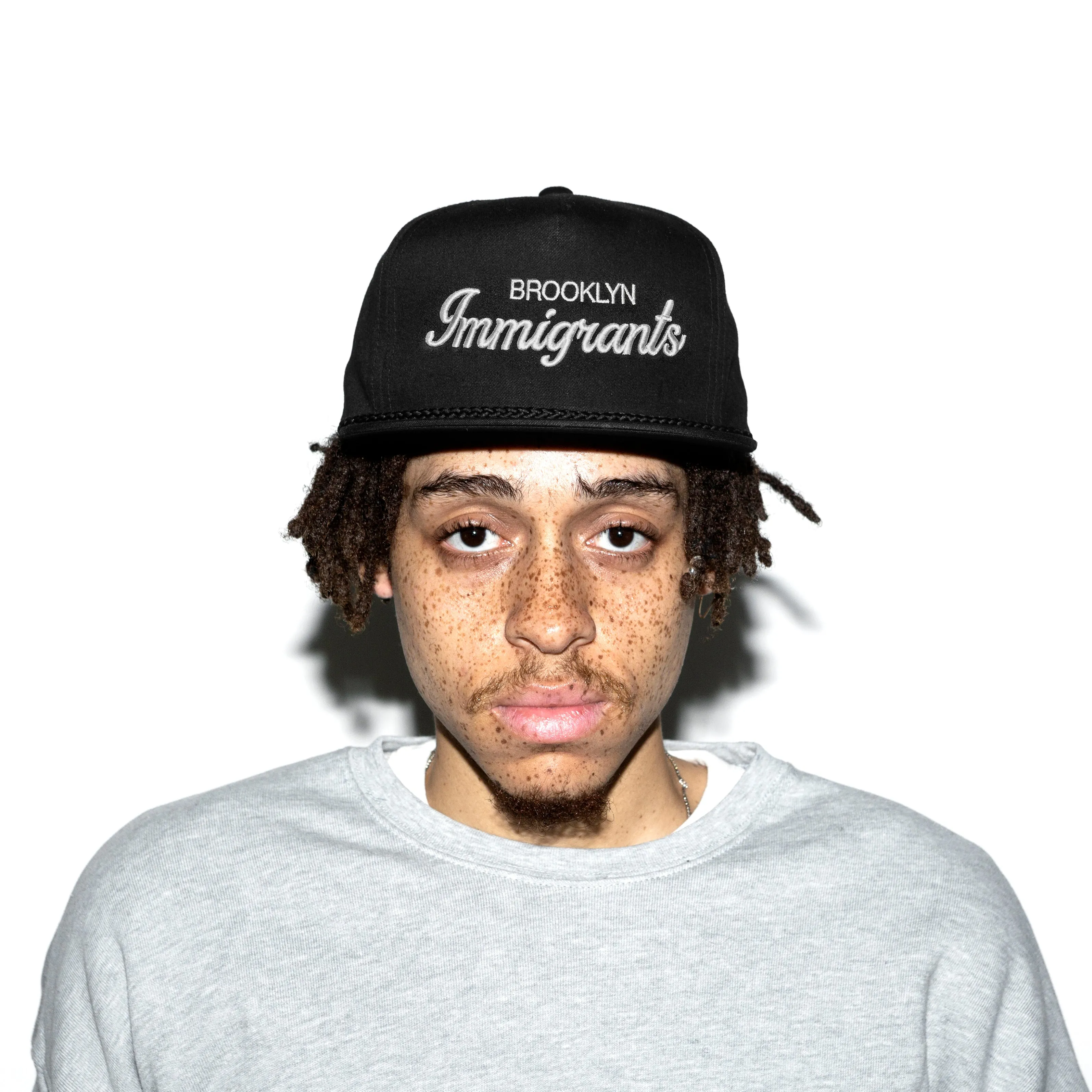 "Brooklyn Immigrants" Classic Flat-Bill Snapback